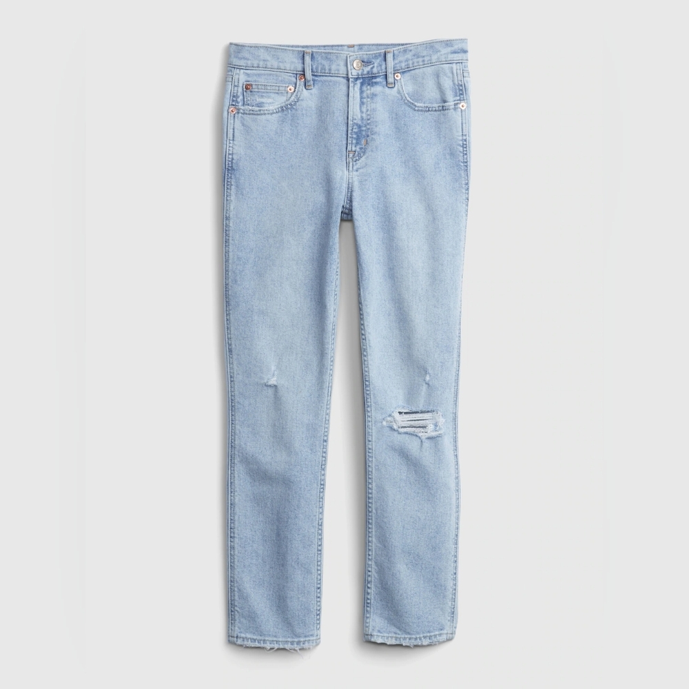 EUC GAP Vintage Slim Mid Rise Ankle Jeans, Light Wash, Size 27/4L